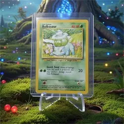 Pokemon Bulbasaur 44/102 Base Set 40HP - Image 1