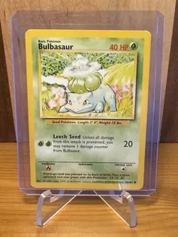 Pokemon Bulbasaur 44/102 Base Set 40HP - Image 2