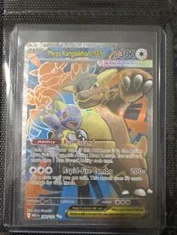 Pokemon TCG - Mega Kangaskhan Ex 164/132 - Mega Evolution - Holo Secret Rare - Image 1