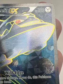 MP+ Steelix EX 108/114 Full Art Holofoil XY Steam Siege AUTHENTIC Pokemon Card - Image 5