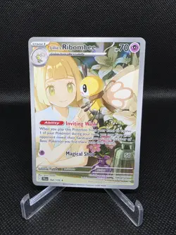 Lillie's Ribombee 164/159 Sv09: Journey Together Illustration Rare - Pokemon TCG - Image 1