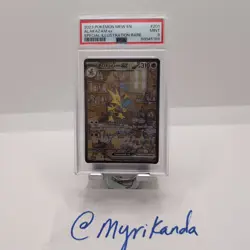 2023 Pokemon TCG Scarlet Violet 151 Alakazam EX 201/165 SIR PSA 9 Graded Card - Image 1