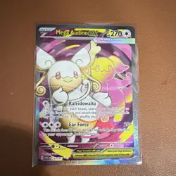 Pokemon Mega Audino EX 253/217 Full Art Holo Ultra Rare Basic HP 270 - Image 1