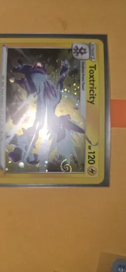 Toxicity 063 Cosmos Holo 2020 Pokemon HD GALAXY SWIRL🌀Darkness Ablaze -RARE - Image 4