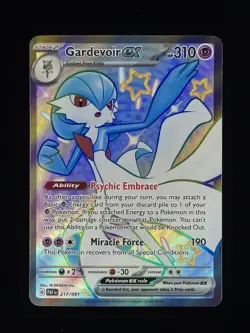 Gardevoir ex 217/091 Pokemon SV: Paldean Fates 🔥🔥🔥 - Image 1