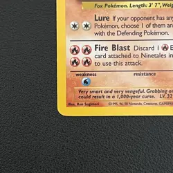 Pokemon TCG Ninetales Base Set (Unlimited) 12/102 Holo Rare - LP - Image 5