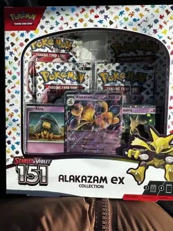 2x Alakazam EX Collection Box Sealed Pokemon Scarlet And Violet 151 820650855269 - Image 1