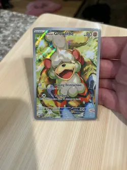 Hisuian Growlithe - 181/167 - Twilight Masquerade Near Mint Pokemon TCG - Image 1