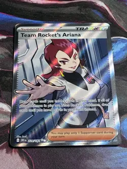 Team Rocket's Ariana 224/182 Sv10: Destined Rivals Holo Pokemon Card - Image 1