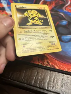 Pokemon TCG Electabuzz Base Set 224/130 Regular Rare Card - Image 3