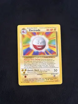 Electrode 021/102 Base Set Regular Pokemon TCG - MP - Image 1