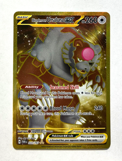 Pokemon Twilight Masquerade - BLOODMOON URSALUNA EX HYPER RARE - 222/167 - NM - Image 1