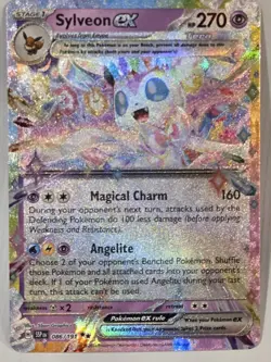 Sylveon ex 086/191 - Pokemon TCG - Surging Sparks - Double Rare - NM 💫💫 - Image 1