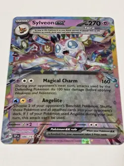 Sylveon ex 086/191 - Pokemon TCG - Surging Sparks - Double Rare - NM 💫💫 - Image 2