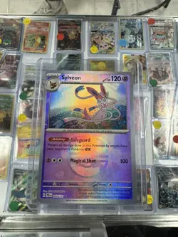Sylveon 040/131 Master Ball Pokemon Prismatic Evolutions NM TCG Card - Image 1