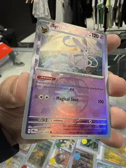Sylveon 040/131 Master Ball Pokemon Prismatic Evolutions NM TCG Card - Image 4