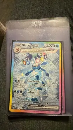 Glaceon ex 150/131 Prismatic Evolutions Special Illustration Rare Pokemon NM/M - Image 1