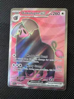 Pokemon TCG Oinkologne EX Double Rare Scarlet & Violet Card 234/198 - Image 1