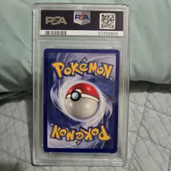 RARE! Pokemon Pikachu 1st Edition Red Cheeks Base Set Shadowless #58 PSA 8 1999 - Image 2
