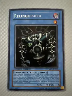 Relinquished - MCI-EN003 Yugioh! Yu-Gi-Oh! Holo Foil Secret Rare NP - Image 1