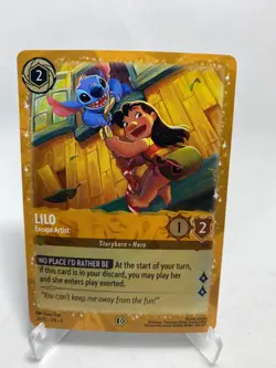 Lilo - Escape Artist 25 Disney Lorcana Promo Cards Holo - Image 1