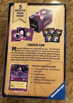 Disney Lorcana: Fabled Elsa Gift Set New Sealed - Image 4