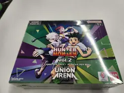 UNION ARENA HUNTER X HUNTER VOL 2 ENGLISH BOOSTER BOX SEALED NEW UEX04BT - Image 1