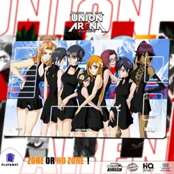 Union ARENA TCG Playmat 24x14"(60*35cm) | Bleach - Bleach Girl - Stitched Edges - Image 1