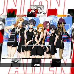 Union ARENA TCG Playmat 24x14"(60*35cm) | Bleach - Bleach Girl - Stitched Edges - Image 2