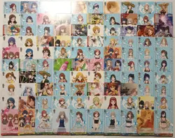 Lot of 100 Japanese Weiss Weiβ Schwarz The Idolmaster Card set - Image 1