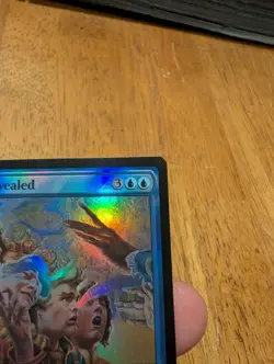 Magic: The Gathering Lorien Revealed Common Sorcery Foil Blue LOTR 2023 Gallegos - Image 3