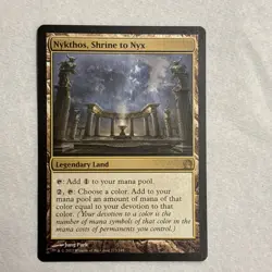 Nykthos, Shrine to Nyx Regular Theros The List MTG Magic Gathering Single B - Image 1