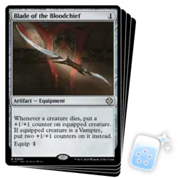 BLADE OF THE BLOODCHIEF X4 The Lost Caverns Of Ixalan: Commander Magic MTG CARD - Image 1
