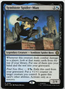 Symbiote Spider-Man 156 Rare Marvel's Spider-Man NM MTG - Image 1
