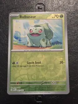 Bulbasaur - 001/165 (Cosmos Holo) (Costco Exclusive) - Pokemon TCG - NM - Image 1