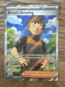 Brock's Scouting 179/159 Pokemon Sv09: Journey Together Holo - Image 1
