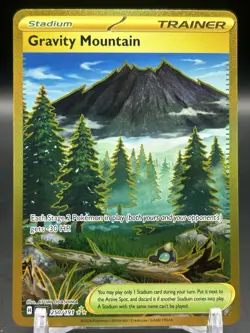 Gravity Mountain 250/191 Hyper Rare Pokemon TCG Surging Sparks NM Card - Image 1