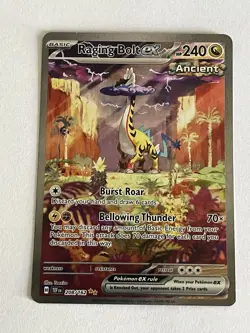Pokemon Raging Bolt ex 208/162 - Temporal Forces Holo - Image 1