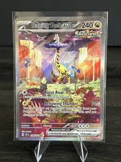 Pokemon Raging Bolt ex 208/162 - Temporal Forces Holo - Image 3