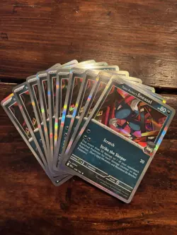(10) Pokemon TCG Team Rocket’s Sneasel 128/182 Holo LOT! Destined Rivals - Image 1