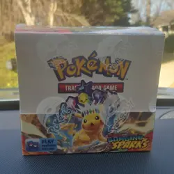 Pokemon TCG: Surging Sparks Factory Sealed Booster Box IN HAND - Image 1