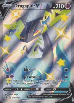 Pokemon TCG - Dragapult V SWSH096 Promo SWSH Black Star - 937 - Image 1