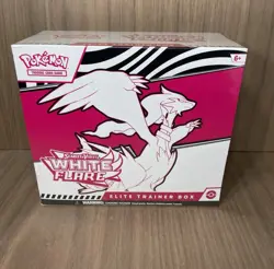 Pokemon Scarlet and Violet White Flare Elite Trainer Box ETB Sealed NEW IN BOX - Image 1