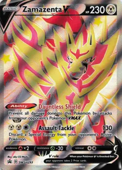 Zamazenta V #SWSH293 - Sword & Shield - Black Star Promo - Shiny - Pokemon TCG - Image 1