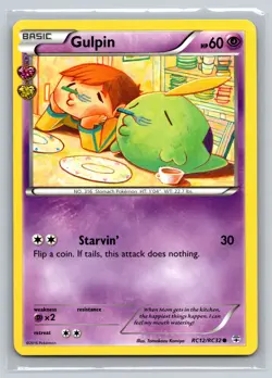 Gulpin RC12/RC32 Generations Radiant Collection Pokemon Psychic Basic TCG - Image 1