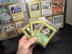 Huge Pokemon Card Binder Lot 1000+ Vintage Modern 6lb + 3 Holo - Image 2