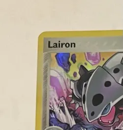 Pokemon Lairon 36/100 Crystal Guardians Reverse Holo Stamped Card - Image 3