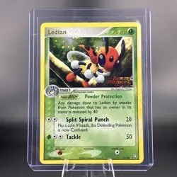 Ledian 23/109 Pokemon TCG - Team Rocket Returns Reverse Holo (LP/NM) - Image 3