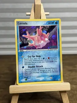 Pokemon Card - Corsola Unseen Forces 37/115 Uncommon Reverse Holo Stamped - Image 1