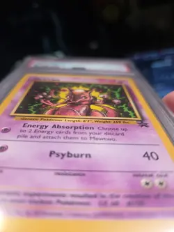 2000 POKEMON PROMO BLACK STAR #14 MEWTWO PSA 10 - Image 3